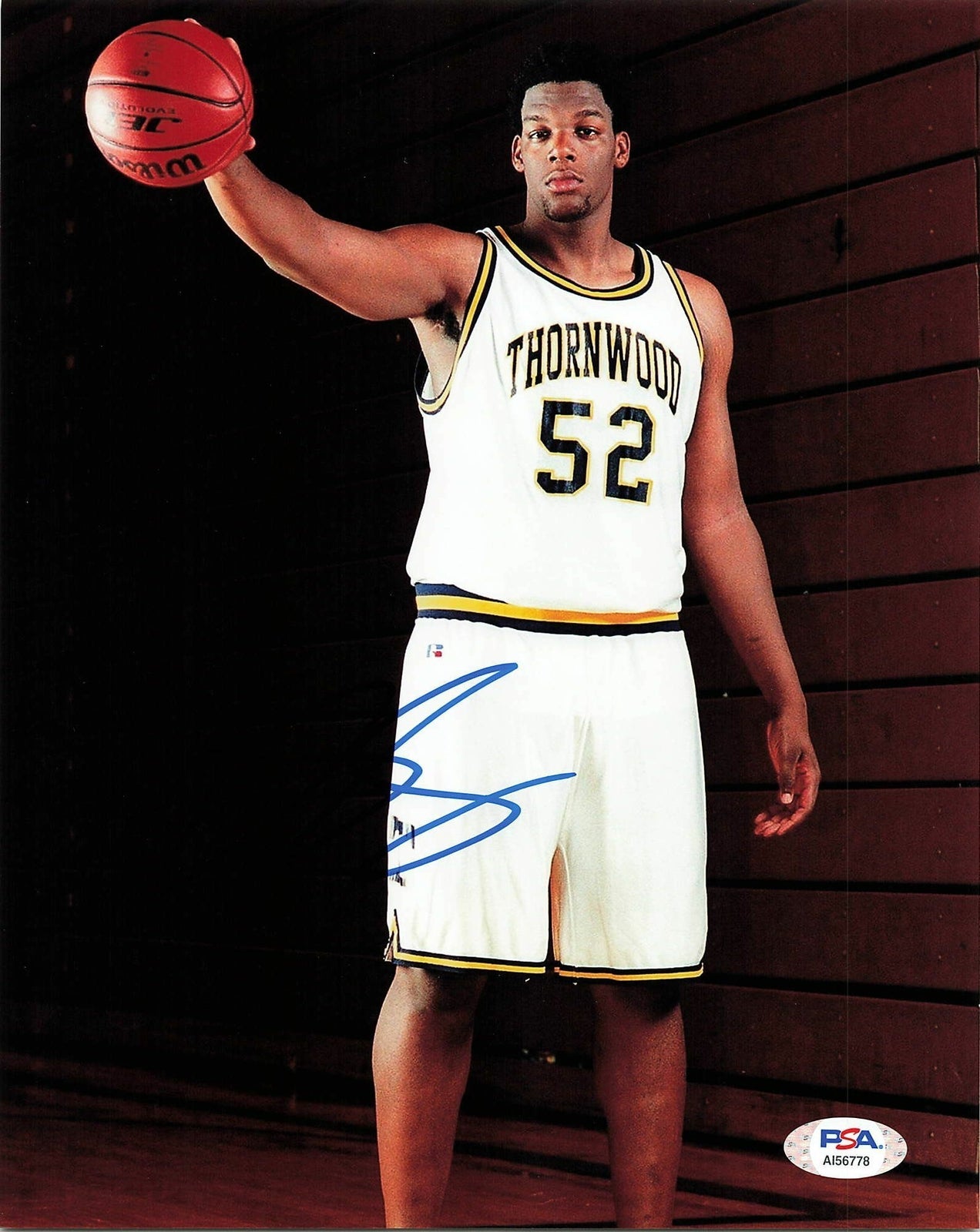 Eddy Curry signed 8x10 photo PSA/DNA Chicago Bulls Autographed