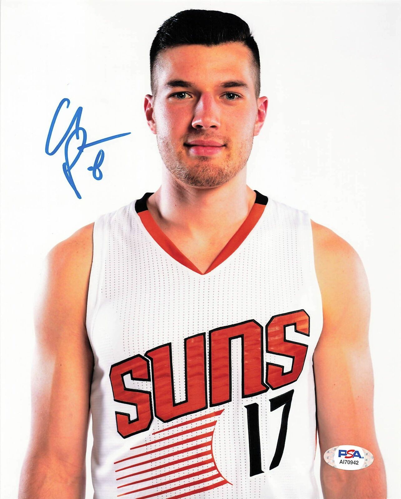 Alec Peters signed 8x10 photo PSA/DNA Phoenix Suns Autographed