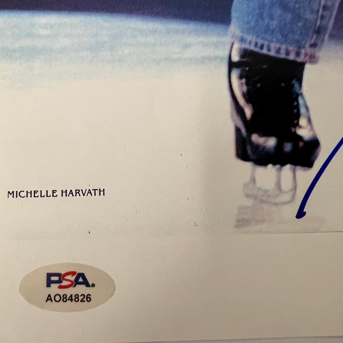 LLIA KULIK signed Poster PSA Autographed Ice Skater
