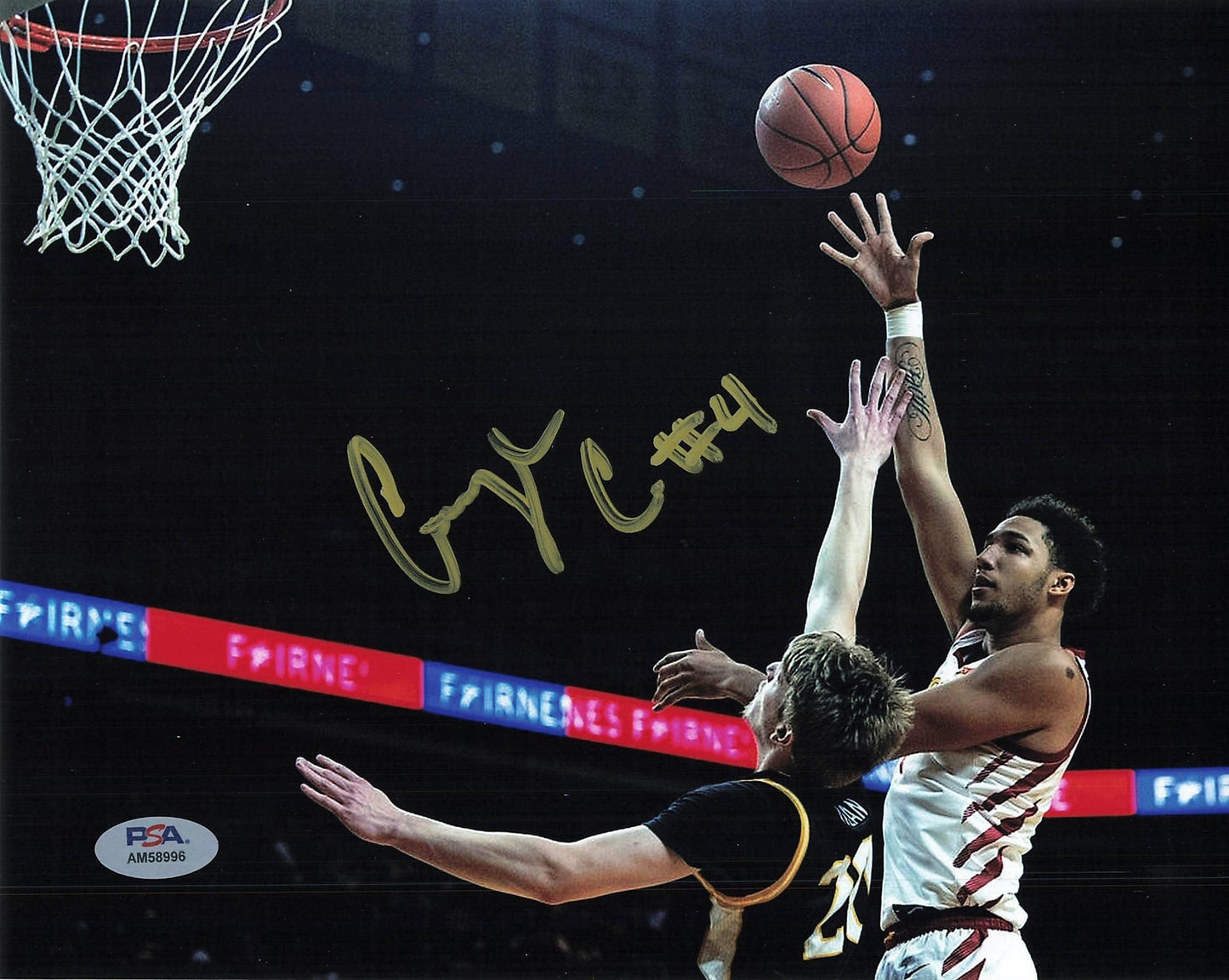 GEORGE CONDITT signed 8x10 photo PSA/DNA Iowa State Cyclones Autographed