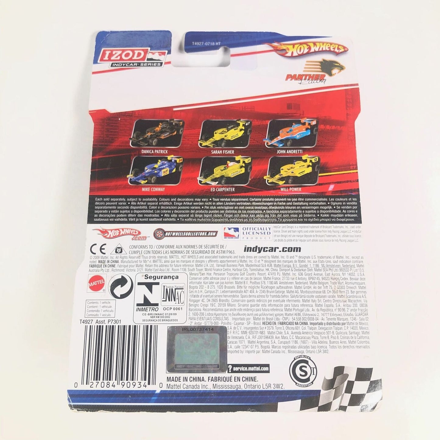 DAN WHELDON Signed Hot Wheels Toybox PSA/DNA Racing