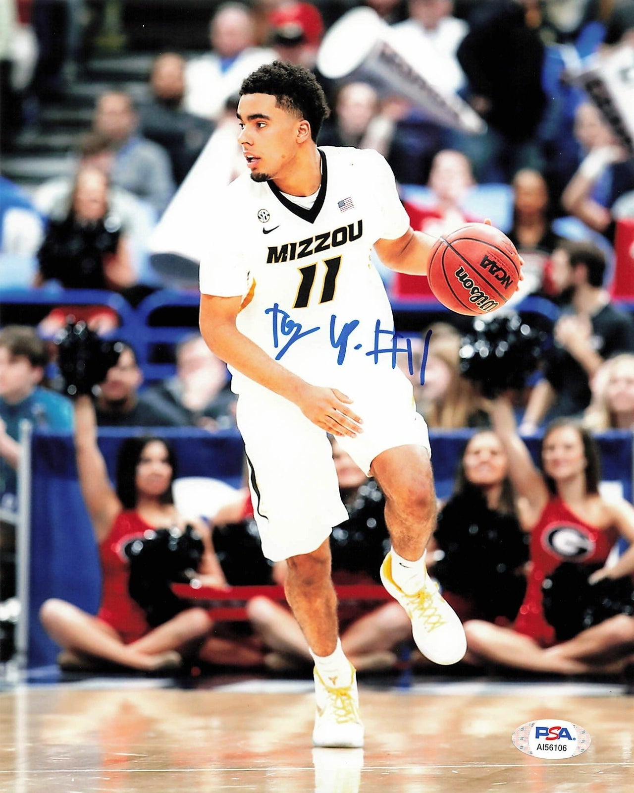 Jontay Porter signed 8x10 photo PSA/DNA Mizzou Autographed