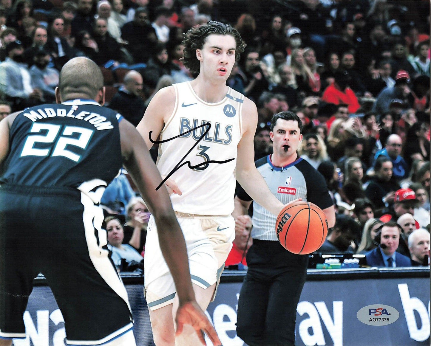 Josh Giddey Signed Photo PSA Chicago Bulls