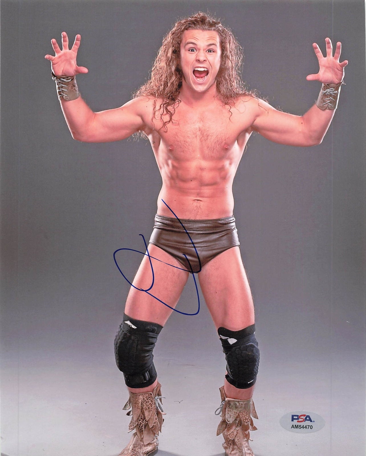 JUNGLE BOY signed 8x10 photo PSA/DNA AEW Autographed Wrestling