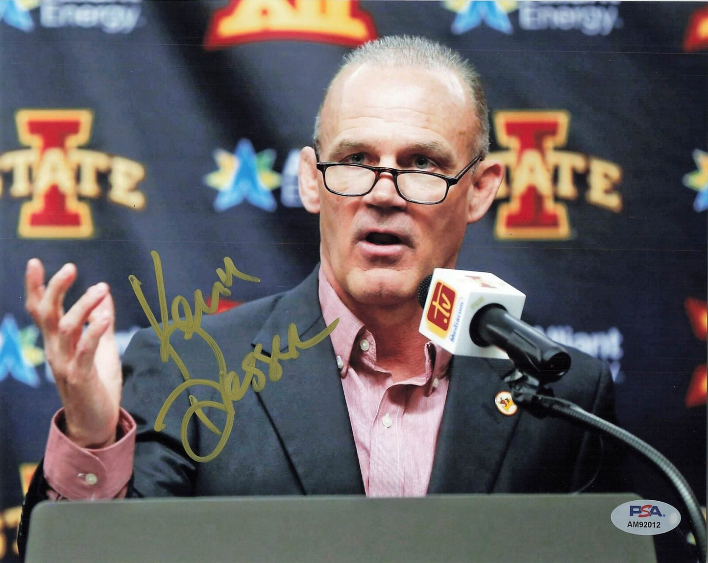 Kevin Dresser signed 8x10 photo PSA/DNA Autographed