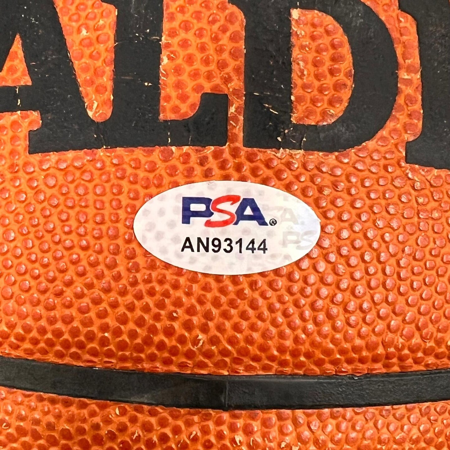 Andre Iguodala signed Basketball PSA Golden State Warriors autographed