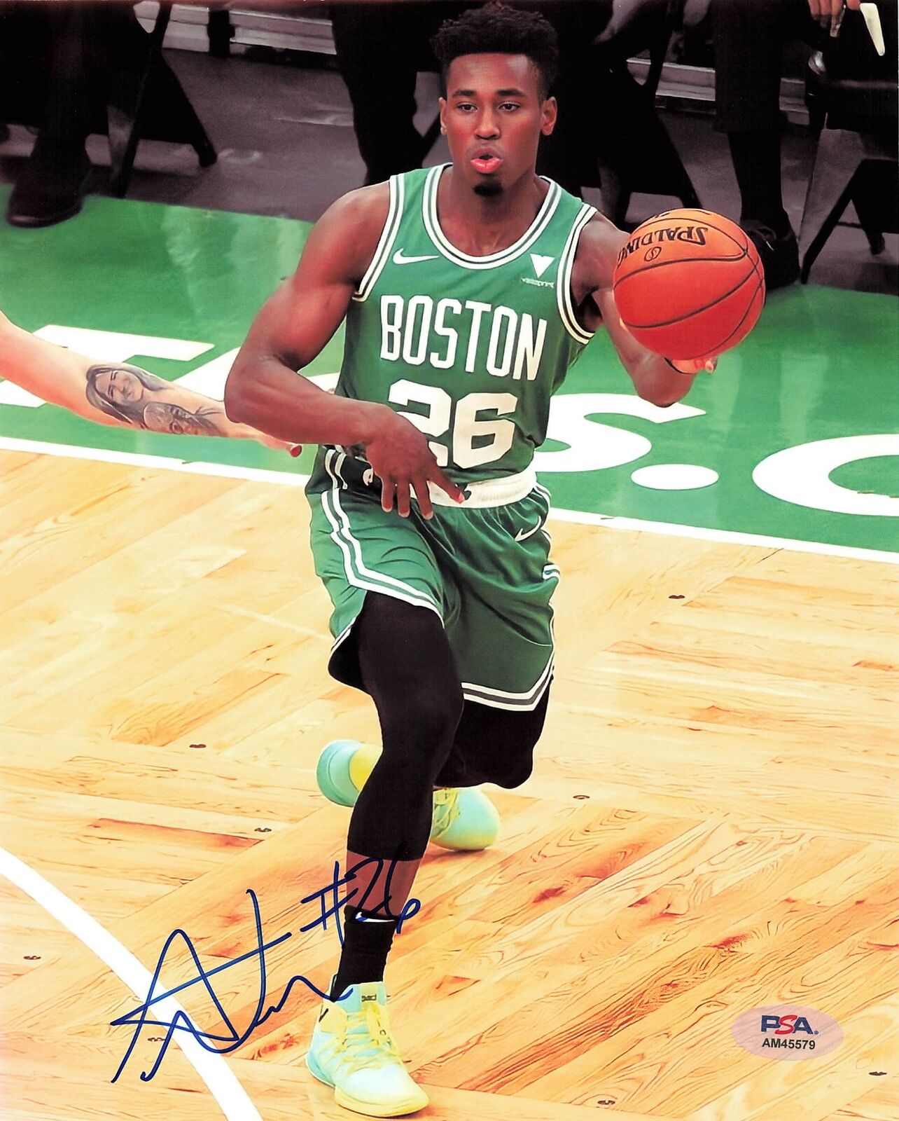 Aaron Nesmith signed 8x10 photo PSA/DNA Boston Celtics Autographed