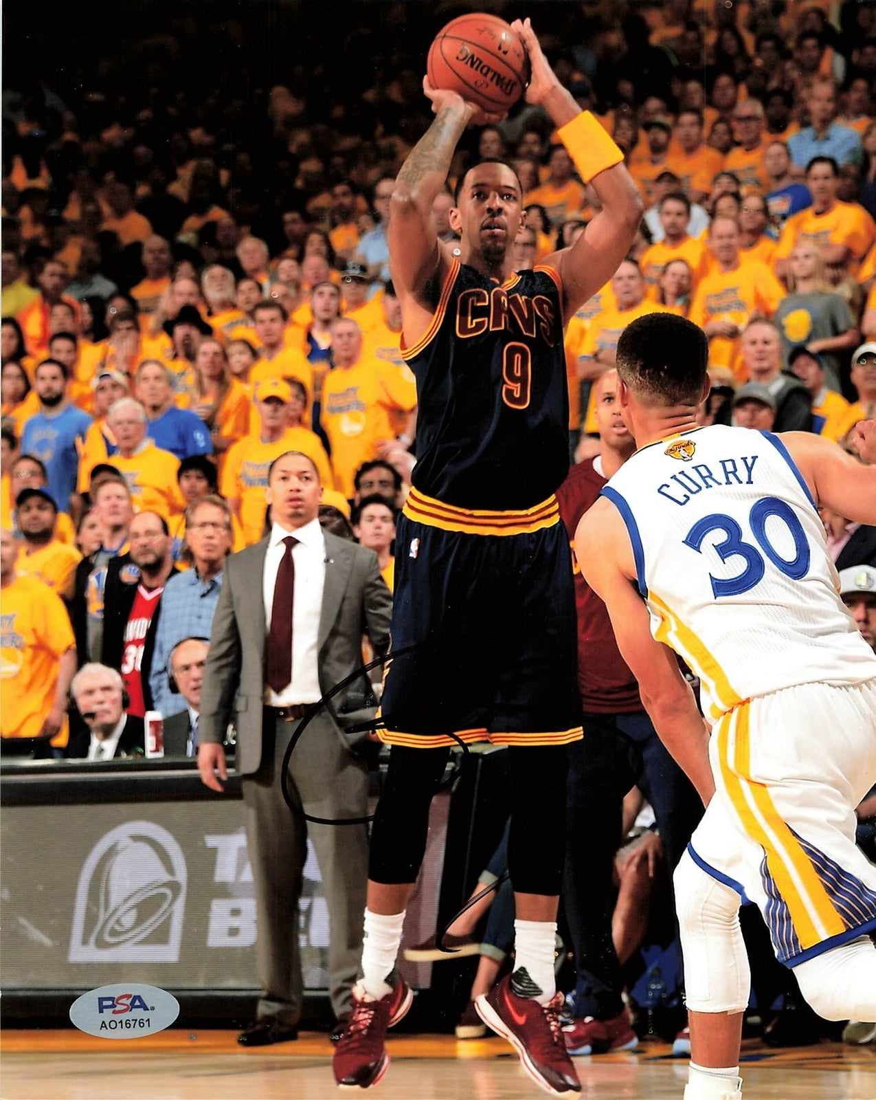 Channing Frye signed 8x10 photo PSA/DNA Cleveland Cavs Autographed