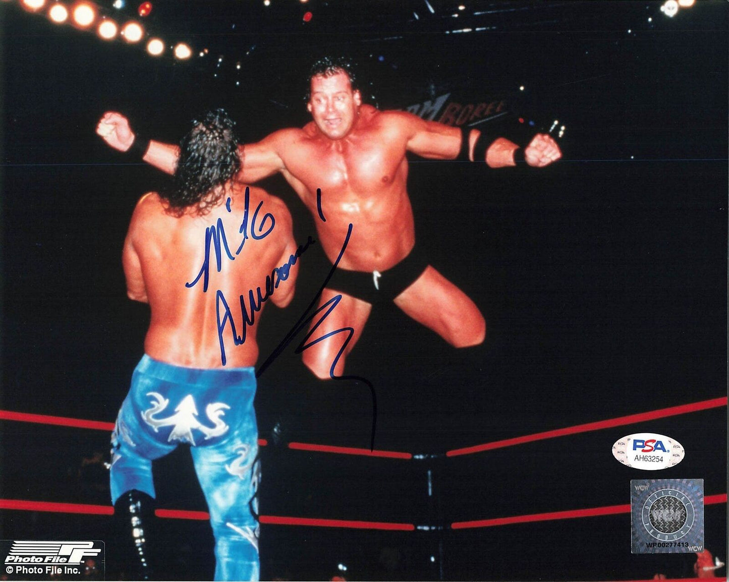 Mike Awesome Alfonso signed 8x10 photo PSA/DNA COA WWE Autographed Wrestling