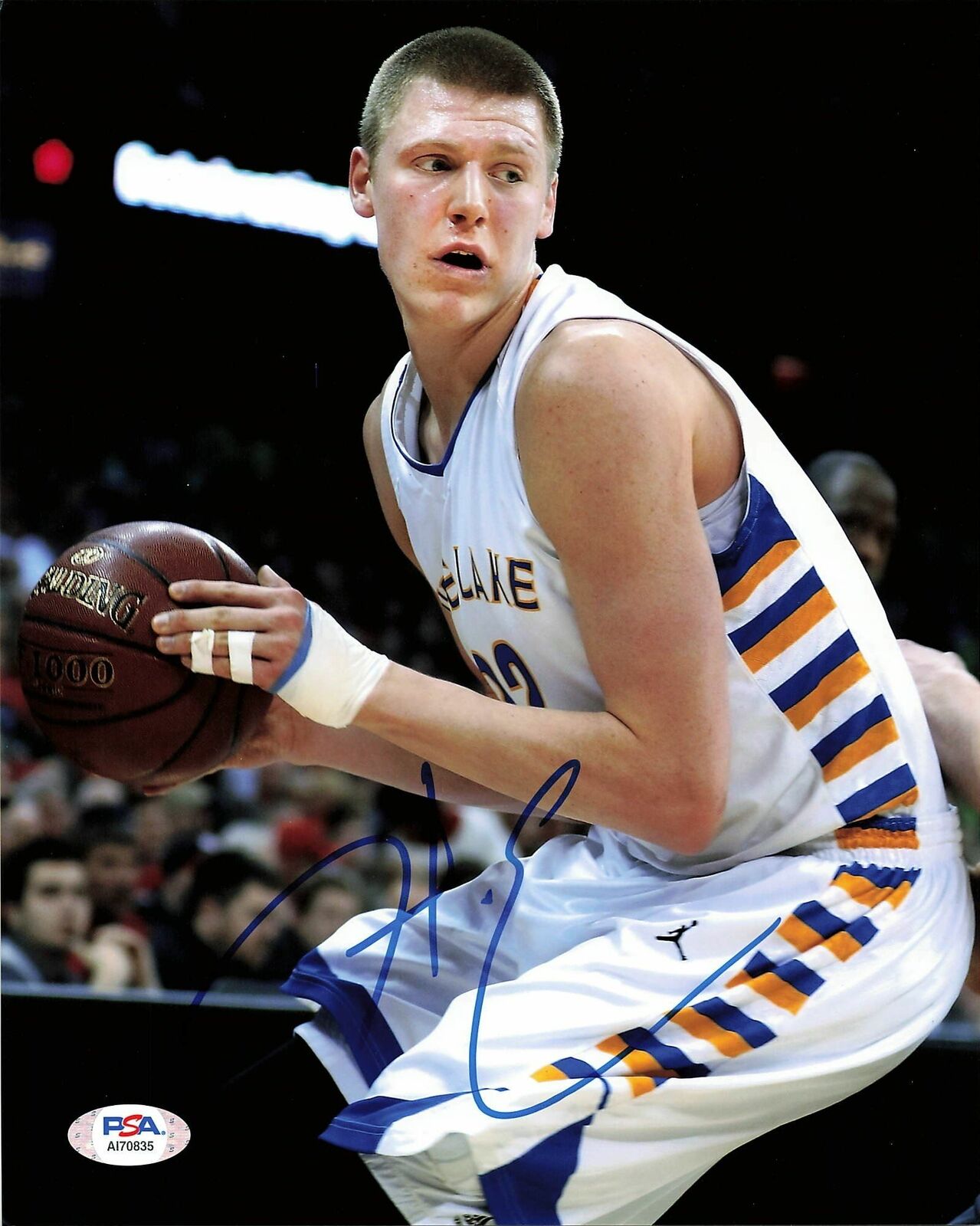 Henry Ellenson signed 8x10 photo PSA/DNA Marquette Golden Eagles Autographed