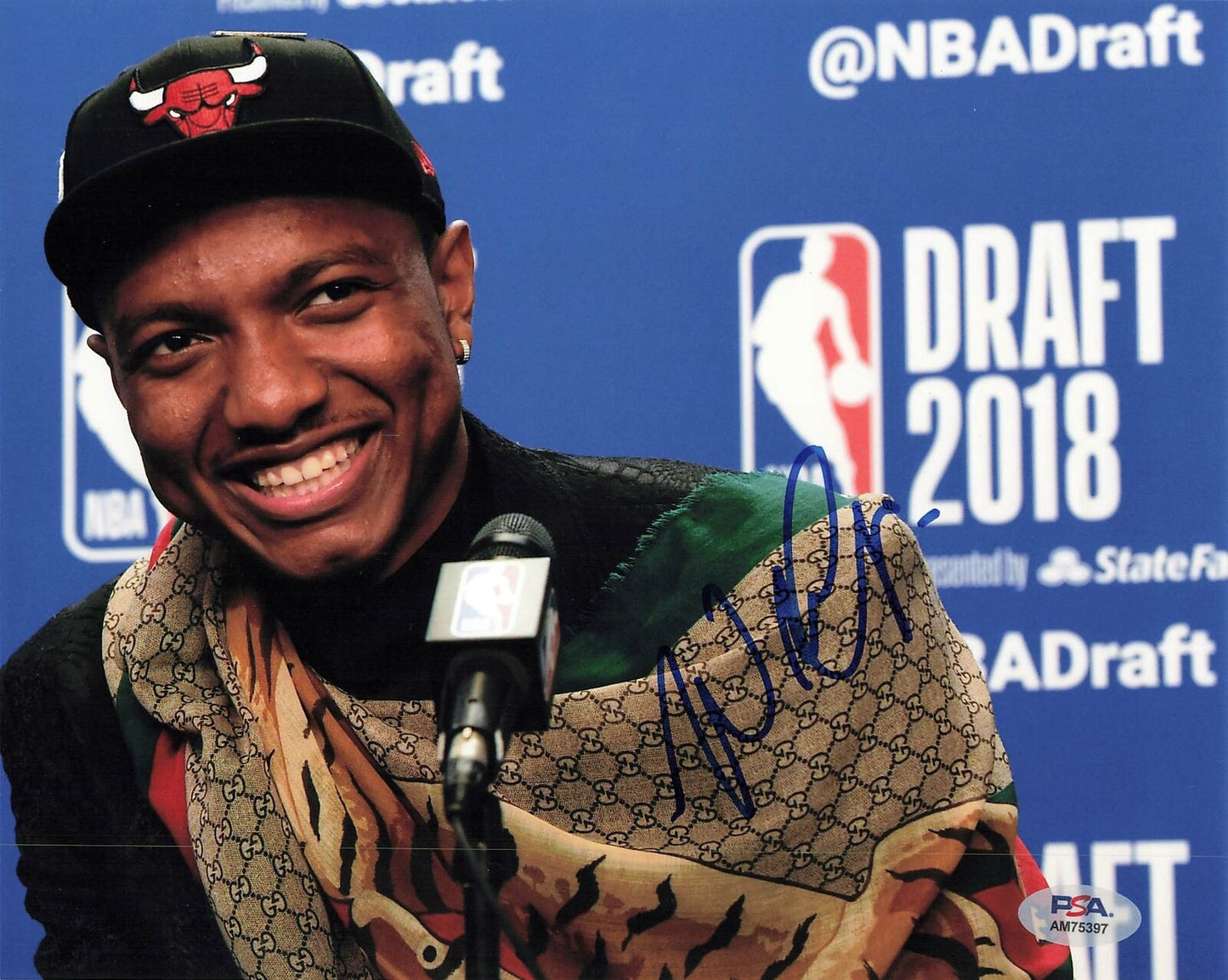 Wendell Carter Jr. signed 8x10 Photo PSA Chicago Bulls