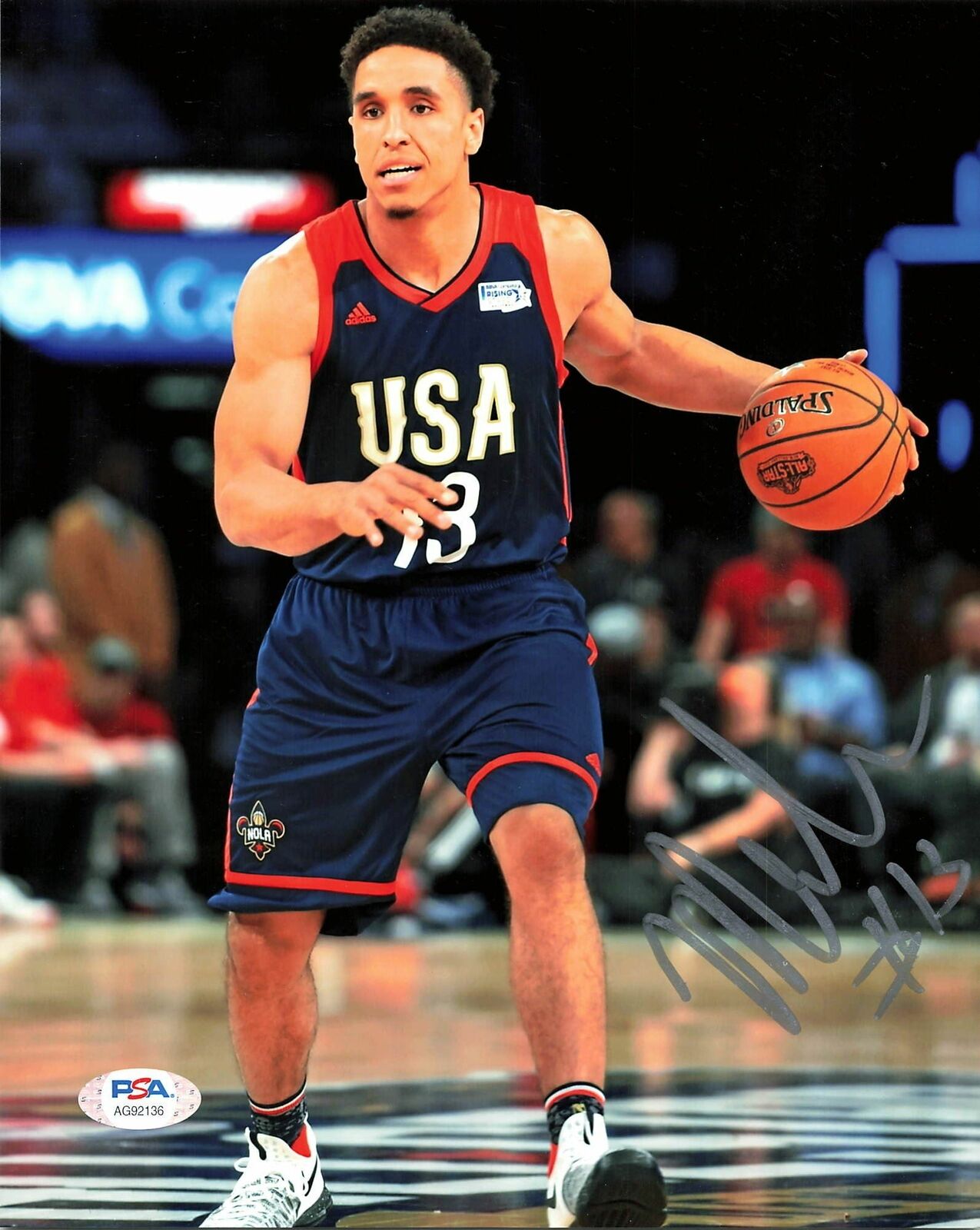 Malcolm Brogdon signed 8x10 photo PSA/DNA Team USA Autographed