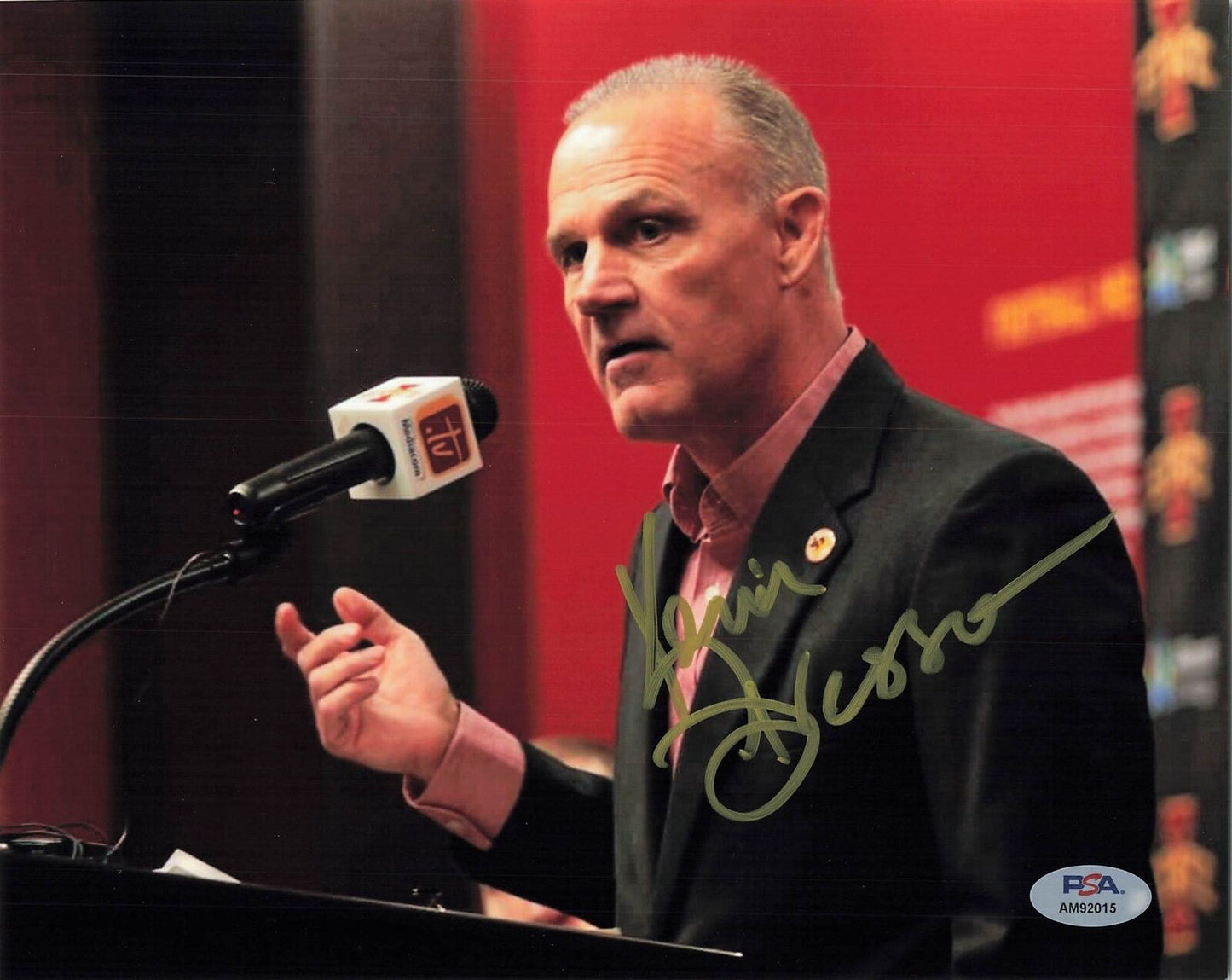 Kevin Dresser signed 8x10 photo PSA/DNA Autographed