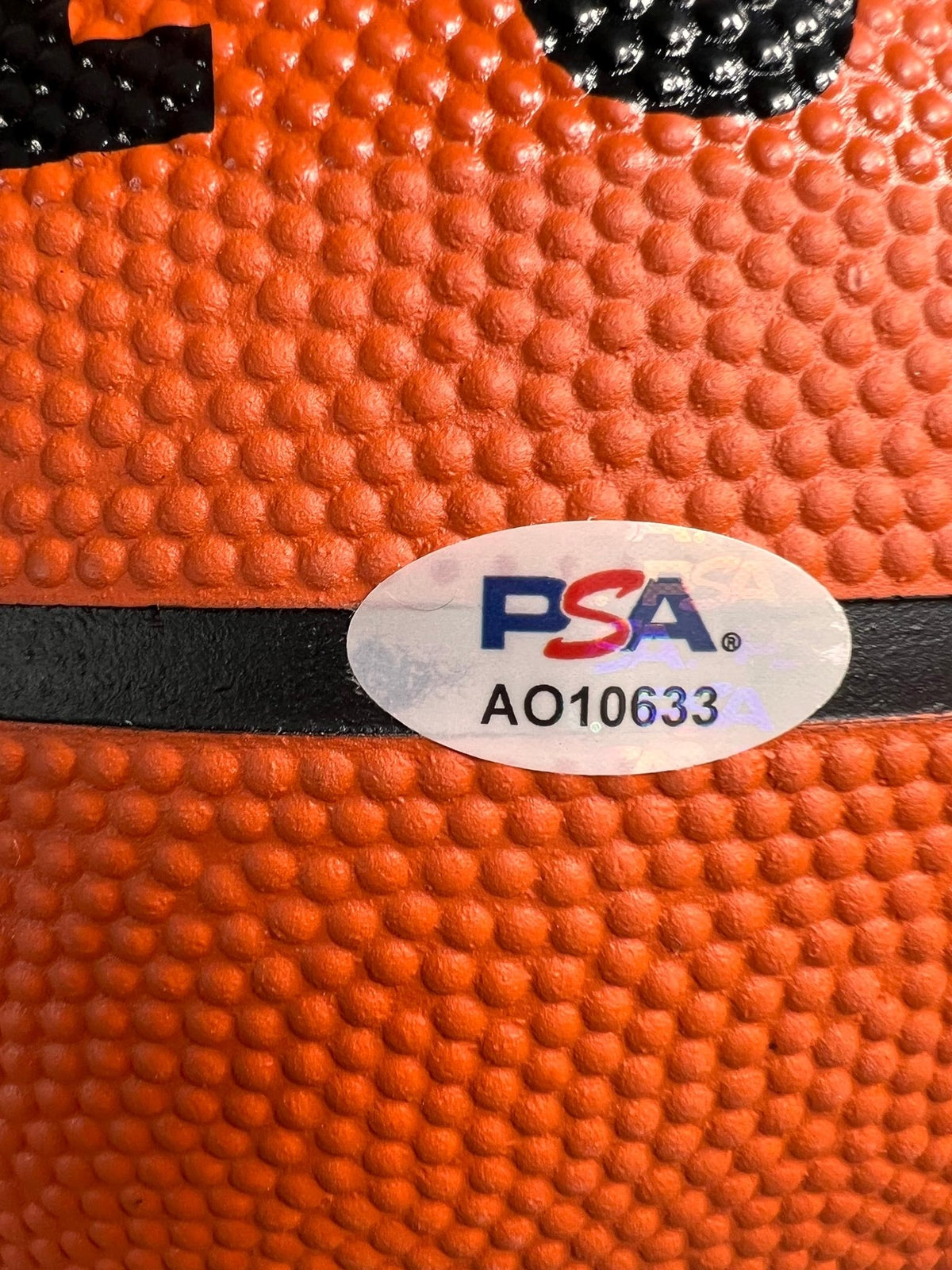 Reed Sheppard Signed Basketball PSA/DNA Autographed Kentucky Wildcats Houston Ro