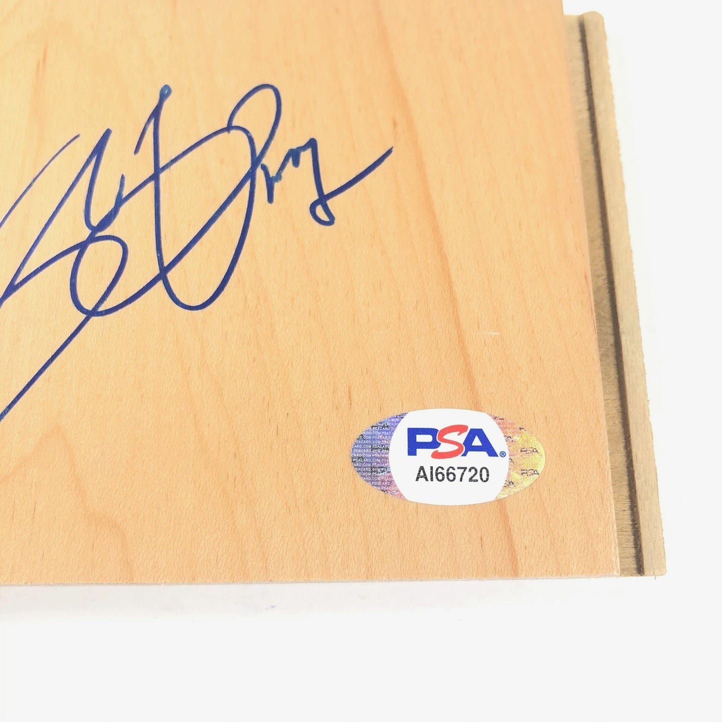 Stanley Johnson Signed Floorboard PSA/DNA Autographed