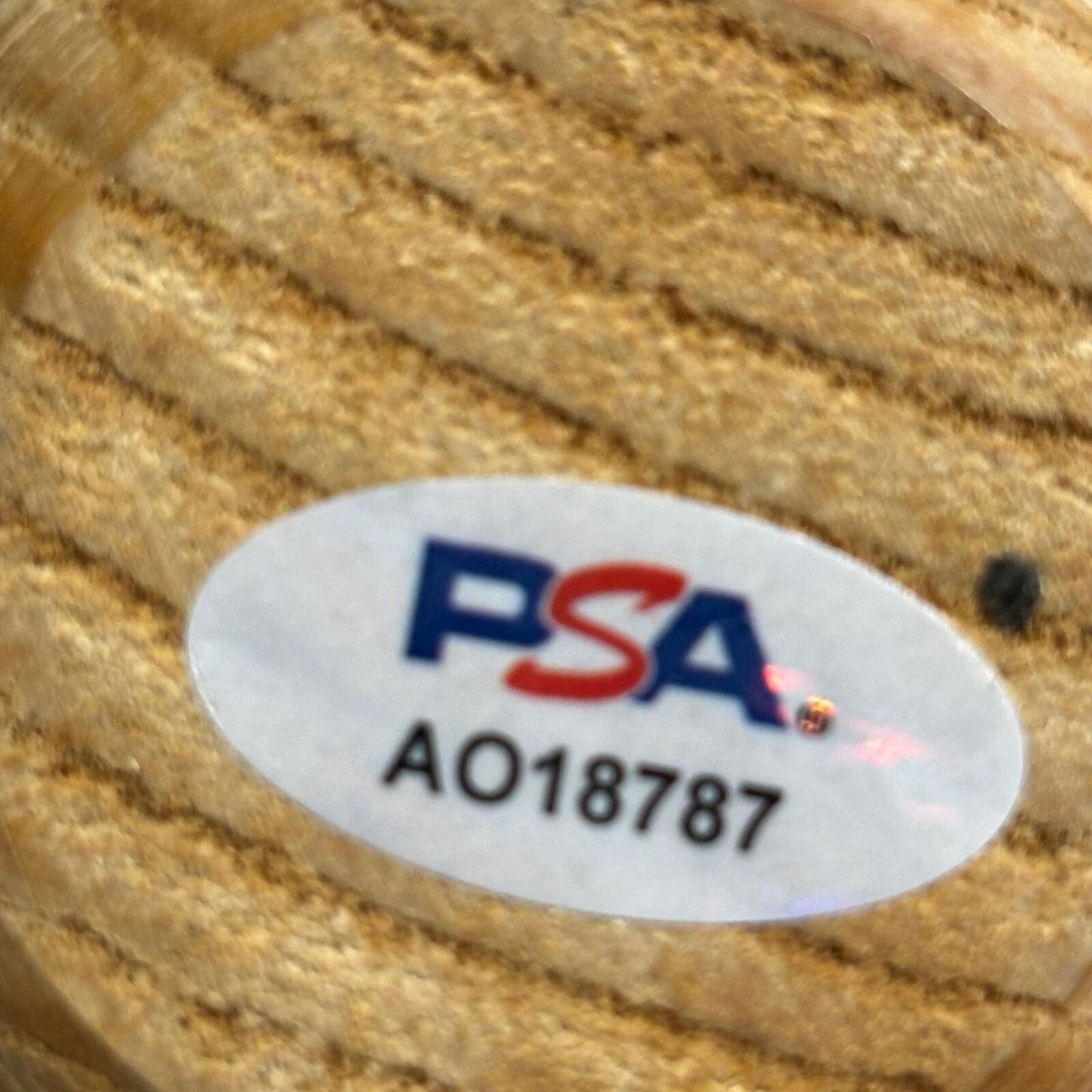 Willie Mays signed Bat PSA/DNA autographed Giants