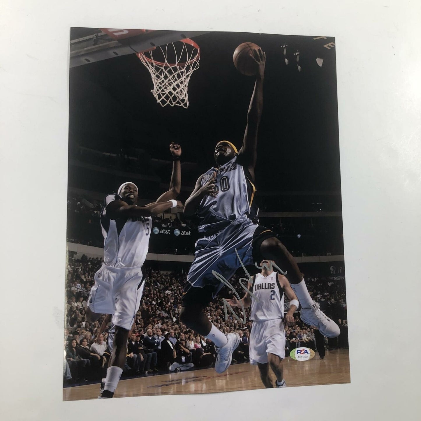 Zach Randolph Signed 11x14 Photo PSA/DNA Memphis Grizzlies Autographed Kings
