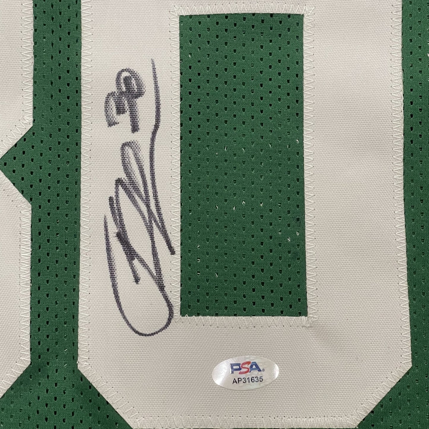 Sam Hauser Signed Jersey PSA Boston Celtics Autographed