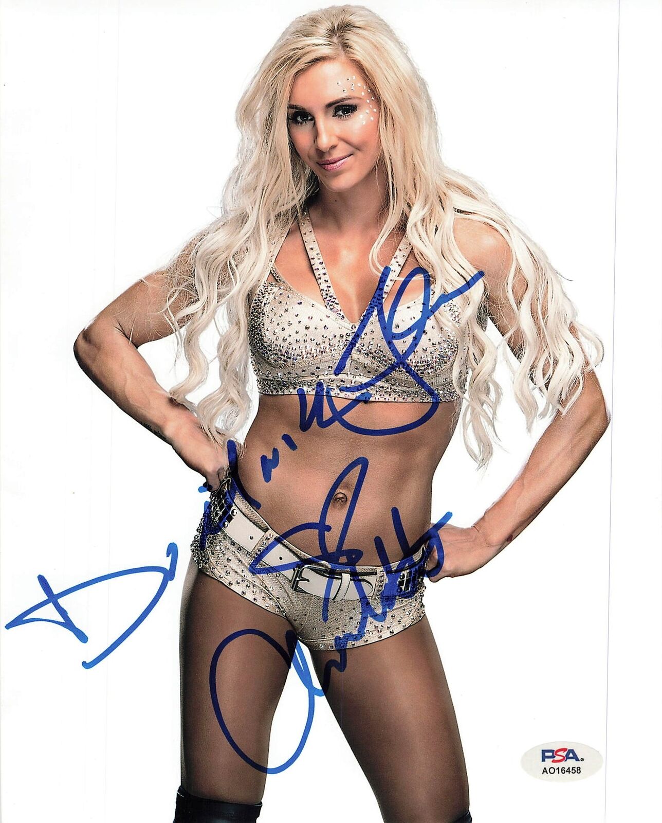 Charlotte Flair signed 8x10 photo PSA/DNA WWE Autographed Wrestling