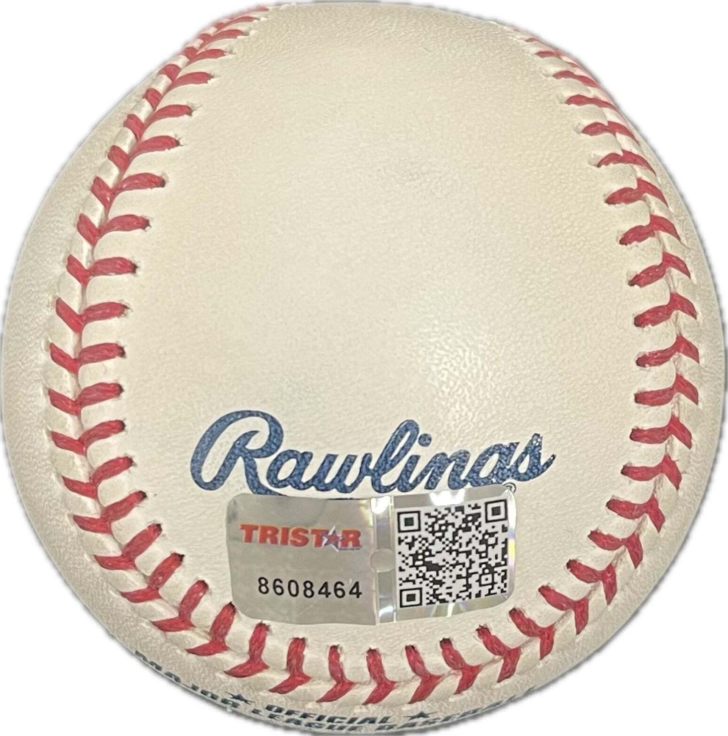 Tre Morgan signed Rawlings MLB baseball Tristar Autographed