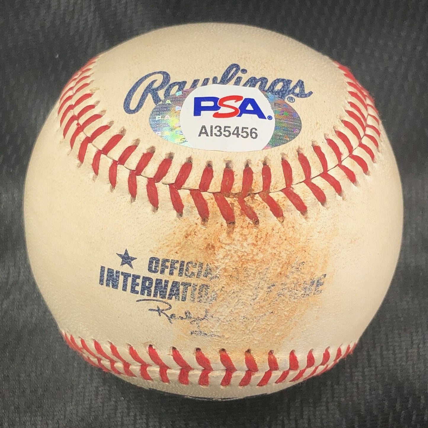 Tyler Collins signed baseball PSA/DNA Detroit Tigers autographed