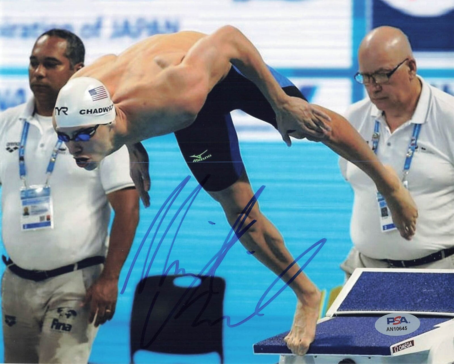 Michael Chadwick signed 8x10 photo PSA/DNA Autographed