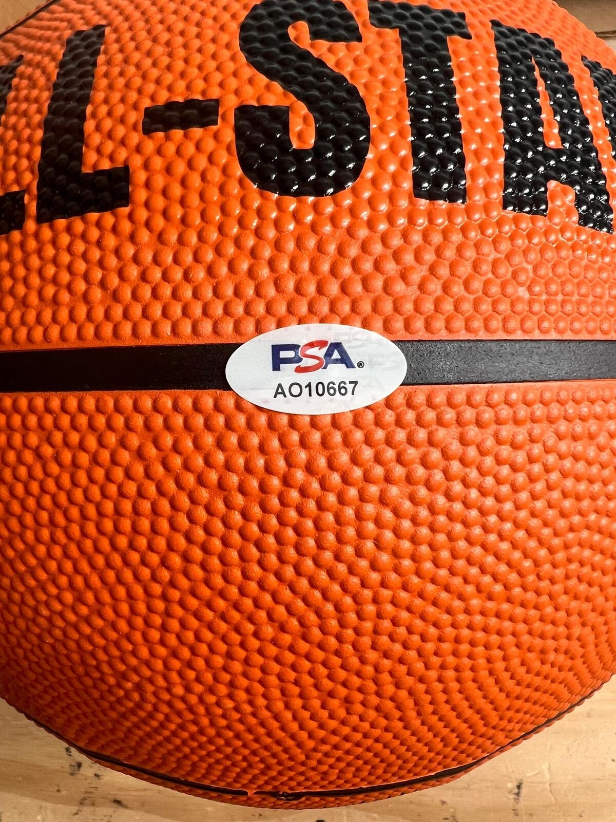 Alexandre Alex Sarr Signed Basketball PSA/DNA Autographed Washington Wizards