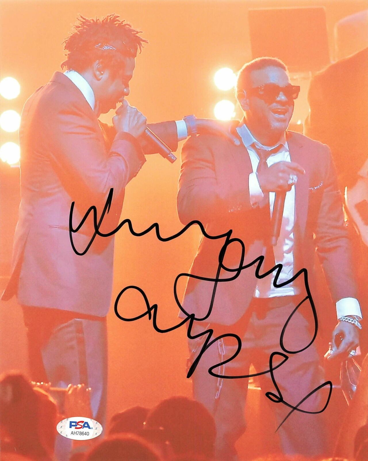 Jim Jones signed 8x10 photo PSA/DNA Autographed Rapper