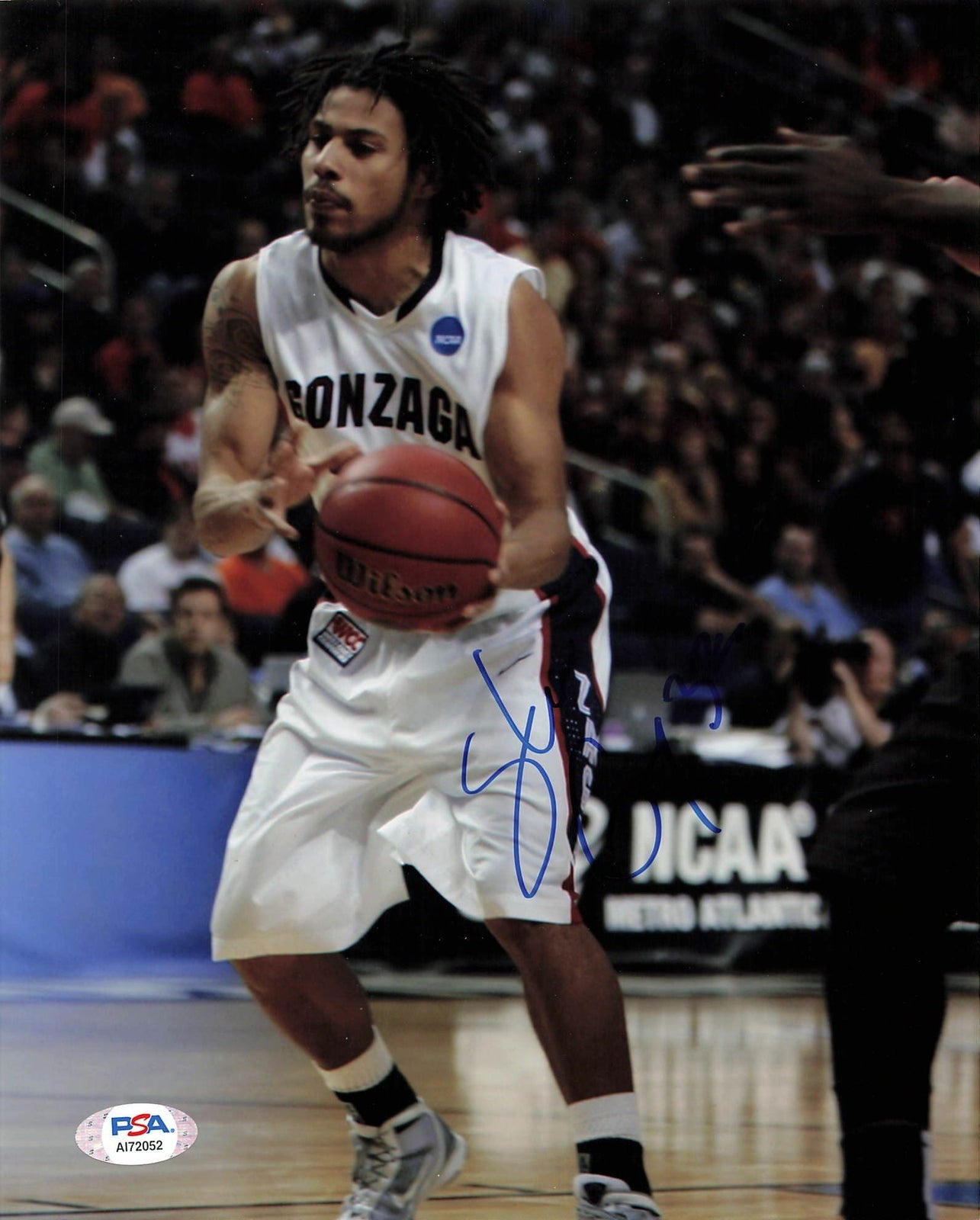 DARRELL ARMSTRONG signed 8x10 photo PSA/DNA Gonzaga Bulldogs Autographed
