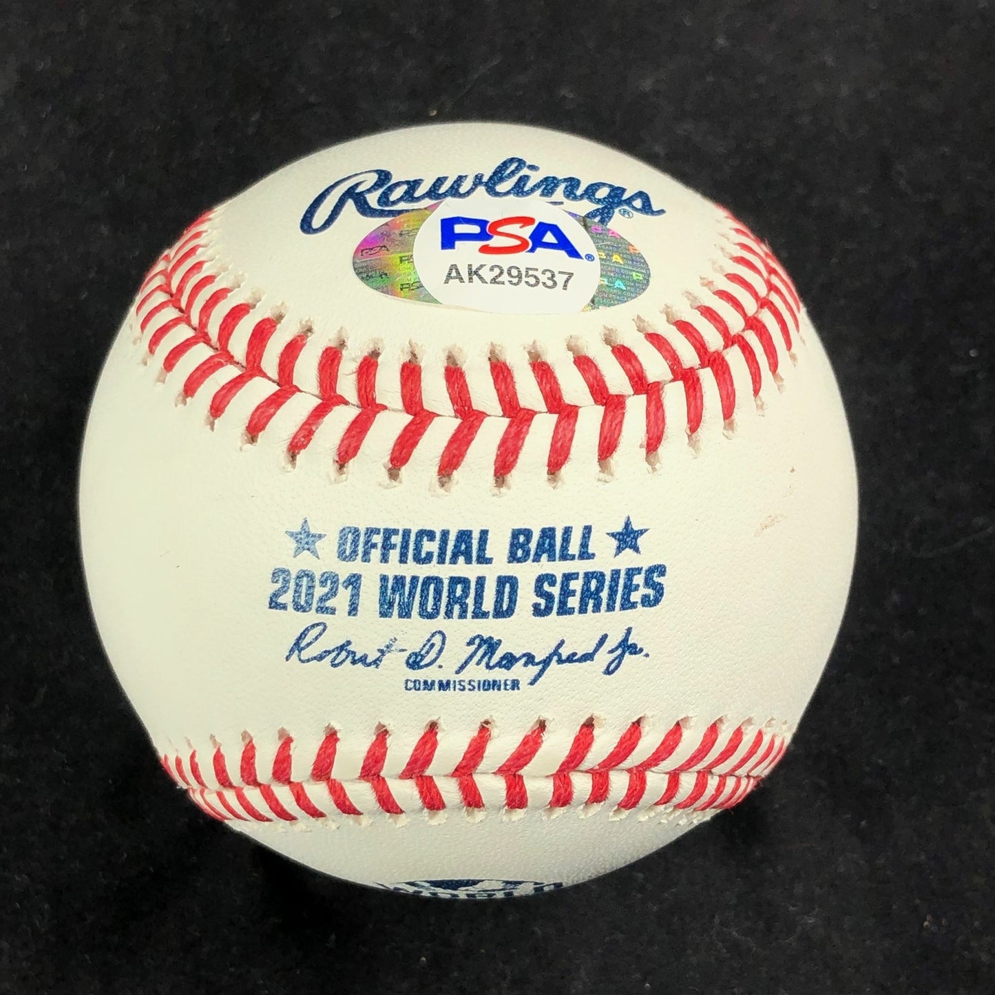 Jose Siri signed 2021 World Series baseball PSA/DNA Houston Astros autographed