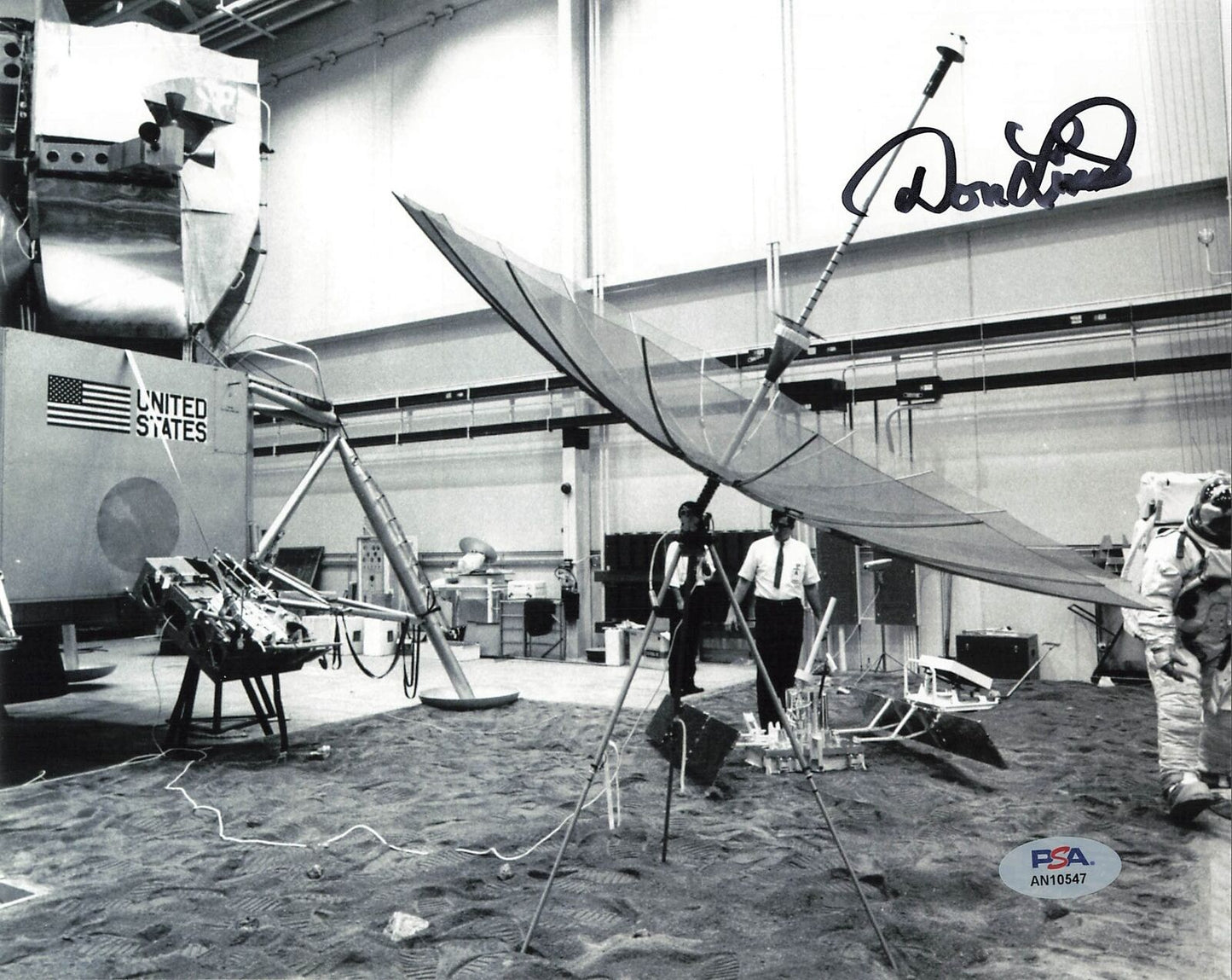 Don L. Lind signed 8x10 photo PSA/DNA Autographed