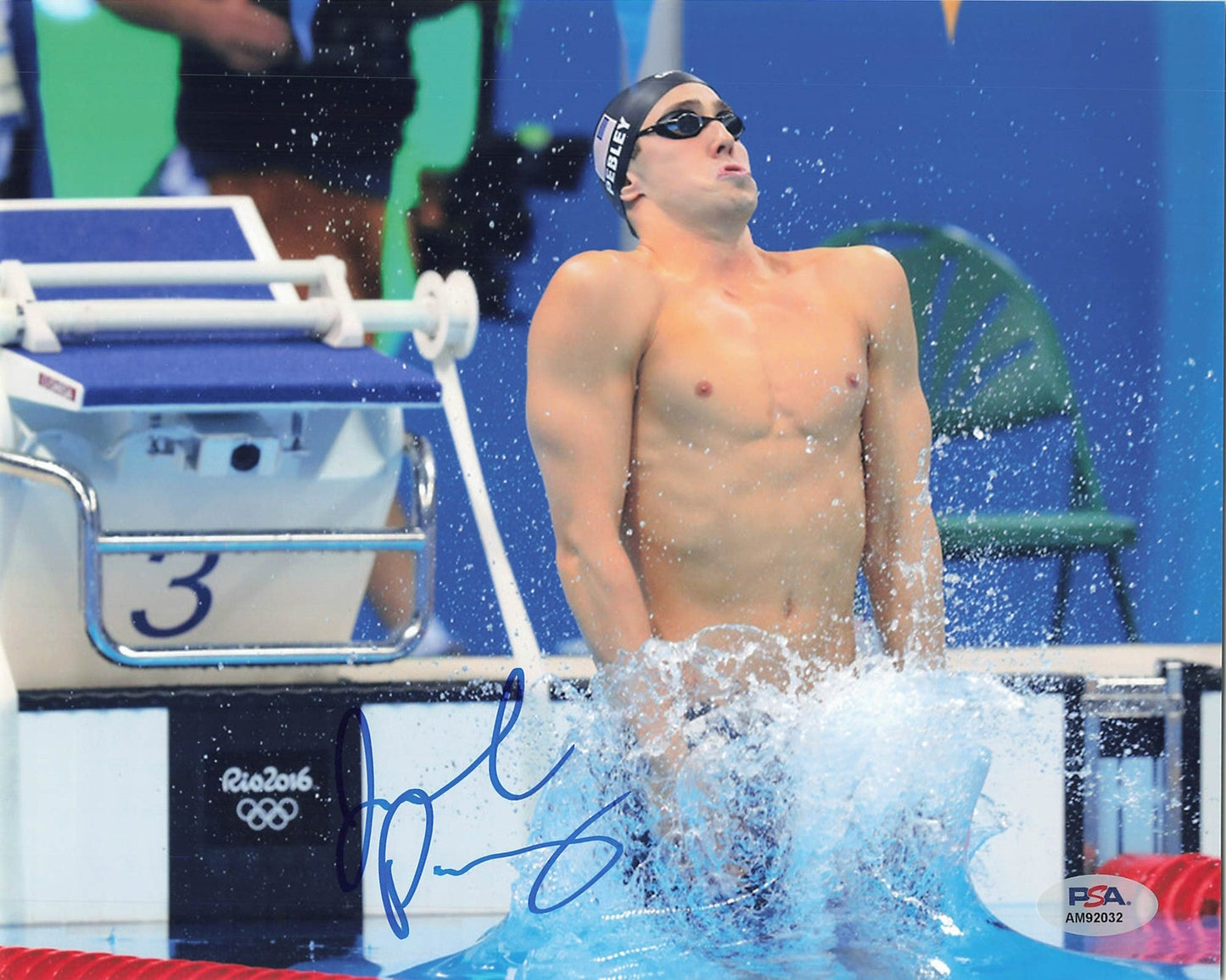 Jacob Pebley signed 8x10 photo PSA/DNA Autographed