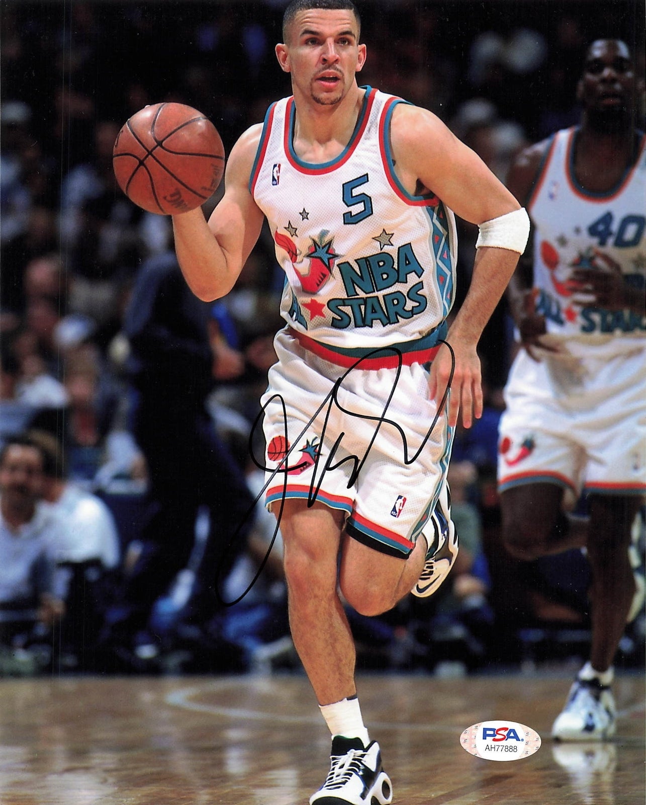 Jason Kidd signed 8x10 photo PSA/DNA NBA All Star Autographed