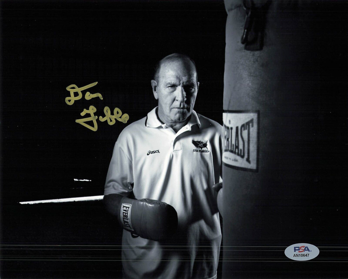 DAN GABLE signed 8x10 photo PSA/DNA Autographed
