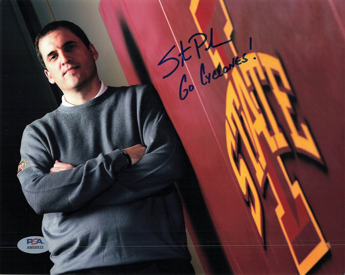 Steve Prohm signed 8x10 photo PSA/DNA Iowa State Cyclones Autographed