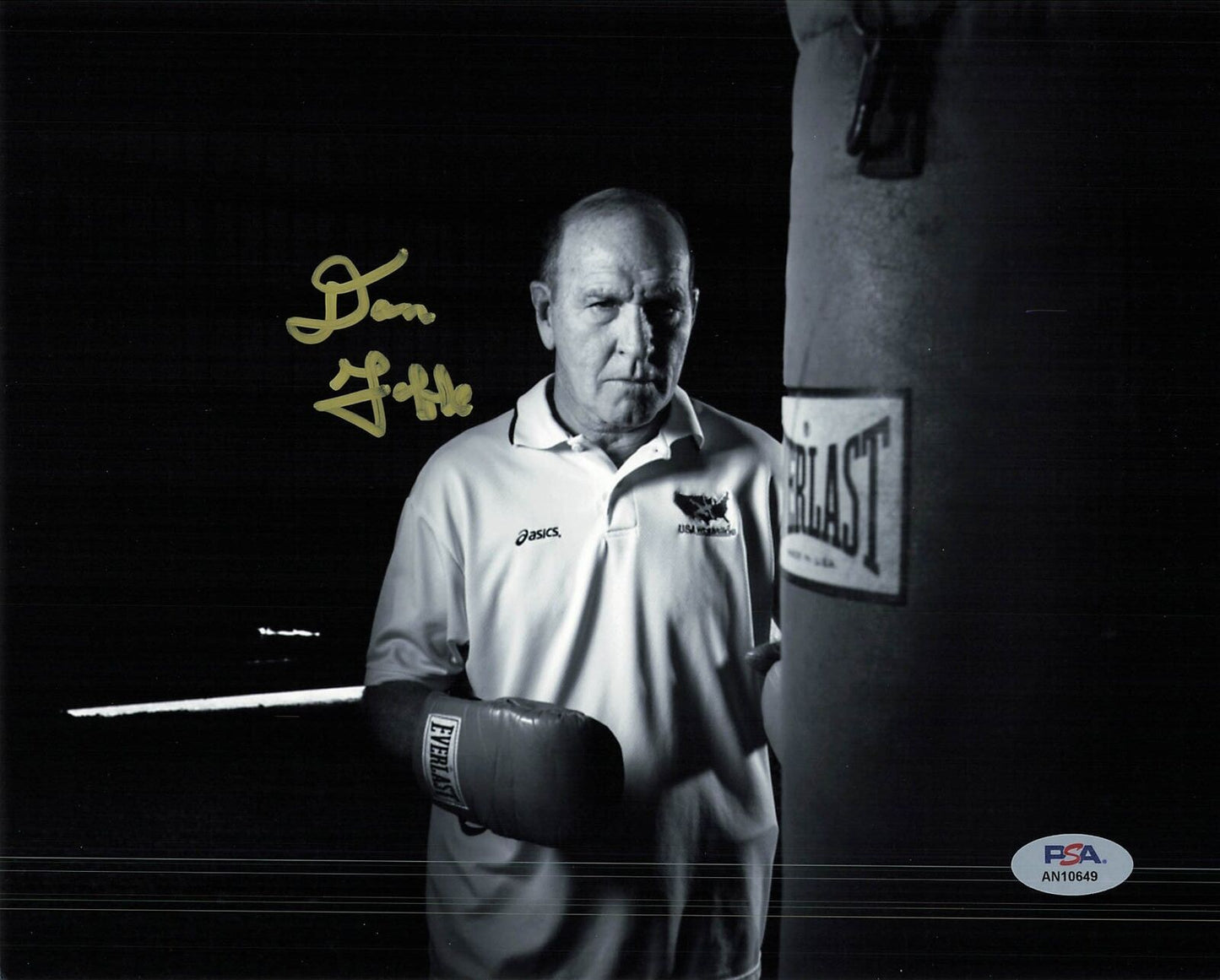 DAN GABLE signed 8x10 photo PSA/DNA Autographed
