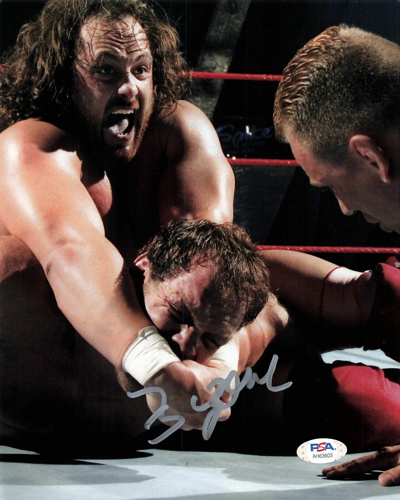 Eugene Nicholas Dinsmore signed 8x10 photo PSA/DNA COA WWE Autographed Wrestling