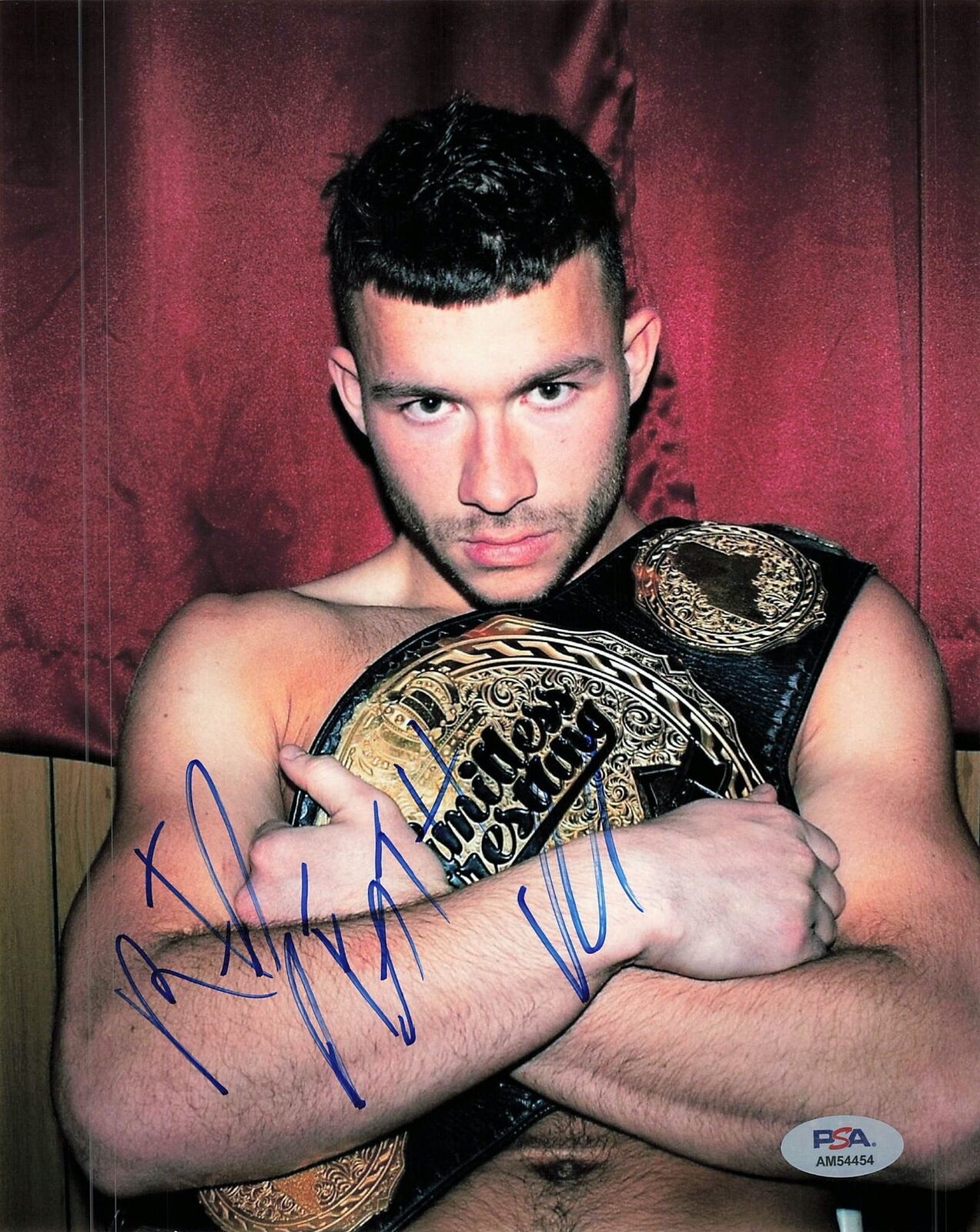 DANIEL GARCIA signed 8x10 photo PSA/DNA AEW Autographed Wrestling