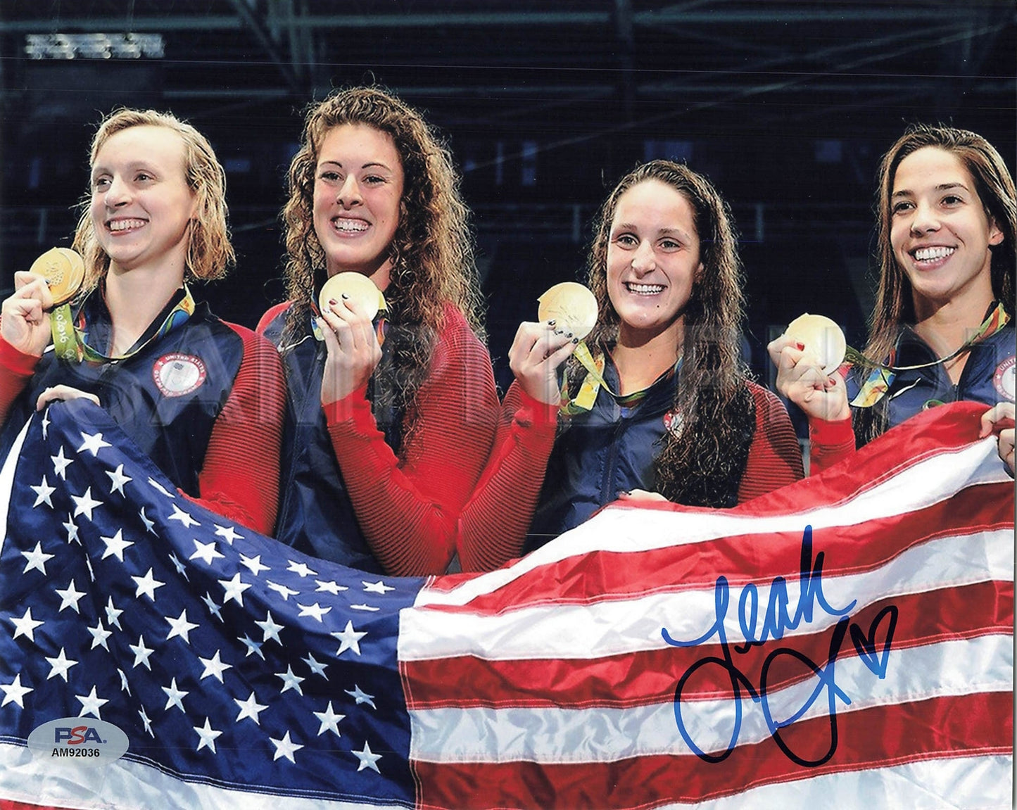 Leah Smith signed 8x10 photo PSA/DNA Autographed