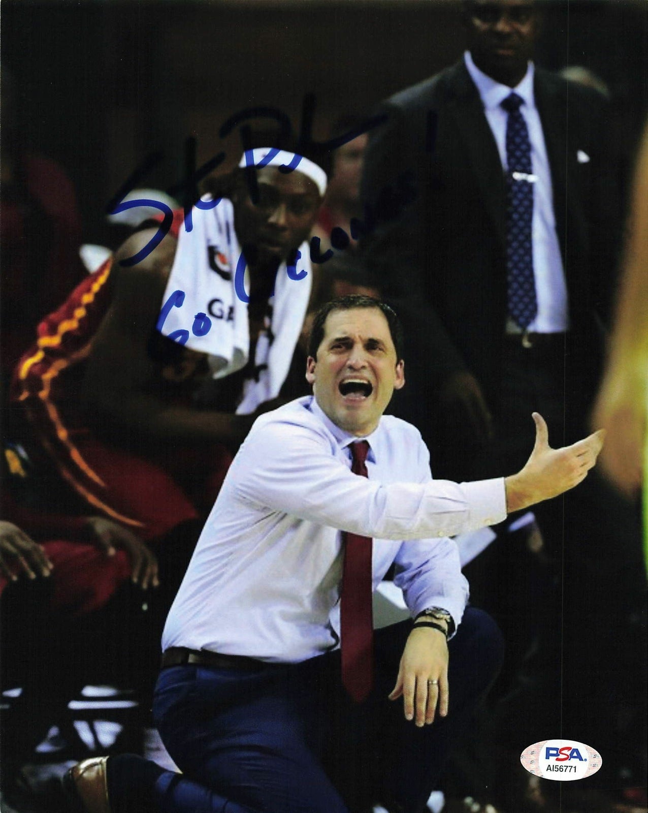 Steve Prohm signed 8x10 photo PSA/DNA Iowa Hawkeyes Autographed