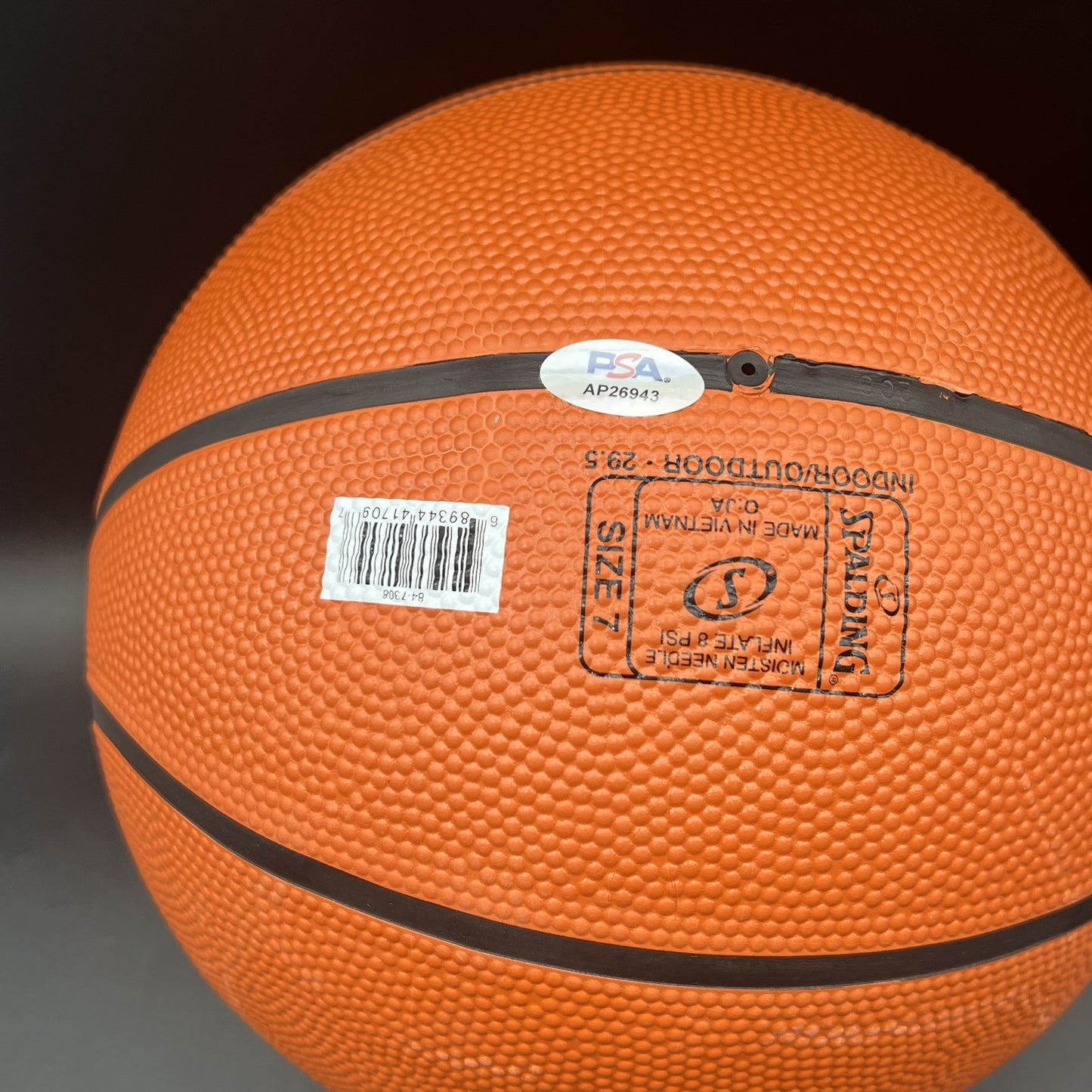 Max Shulga Signed Basketball PSA VCU Rams