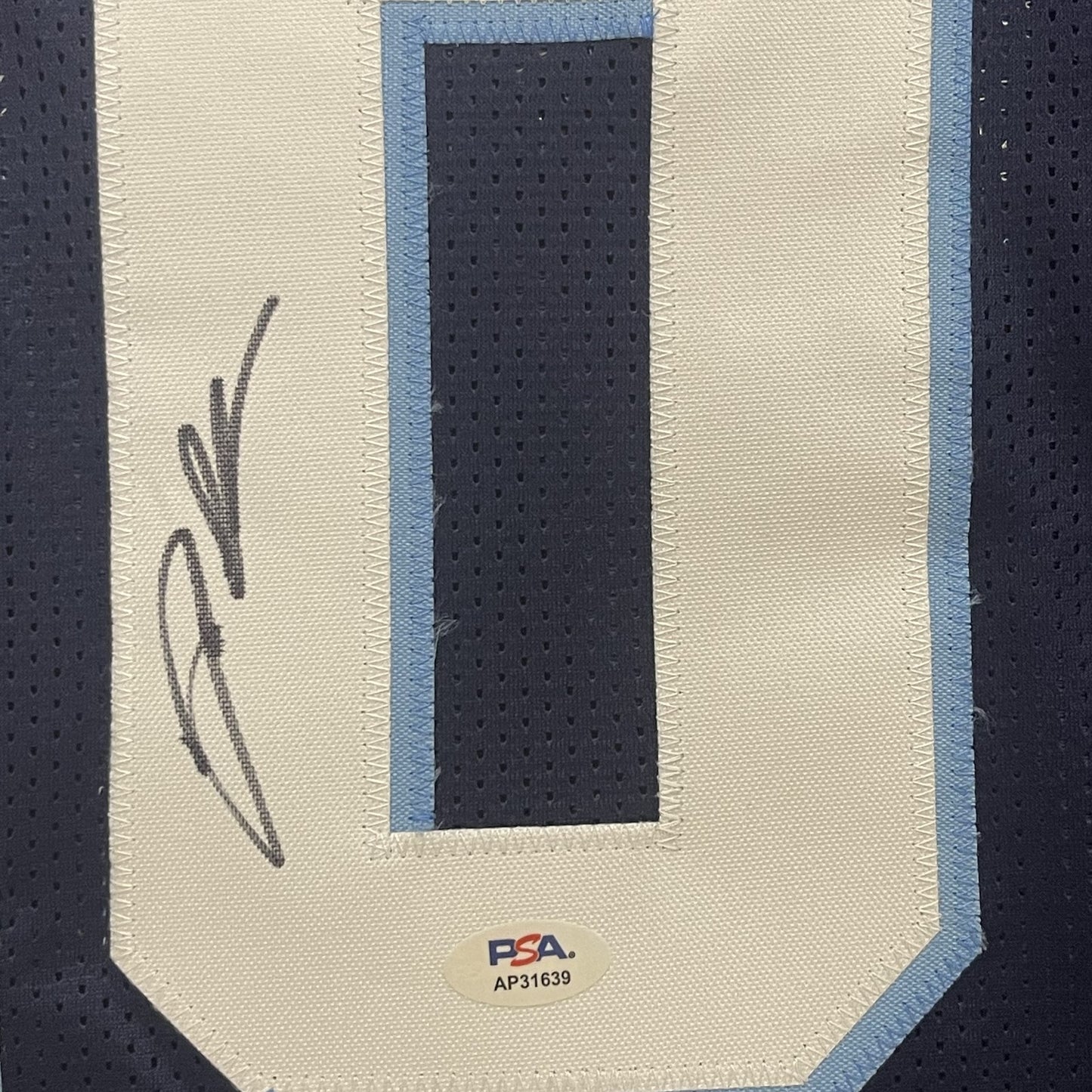 Donte Divencenzo Signed Jersey PSA Villanova Wildcats Autographed