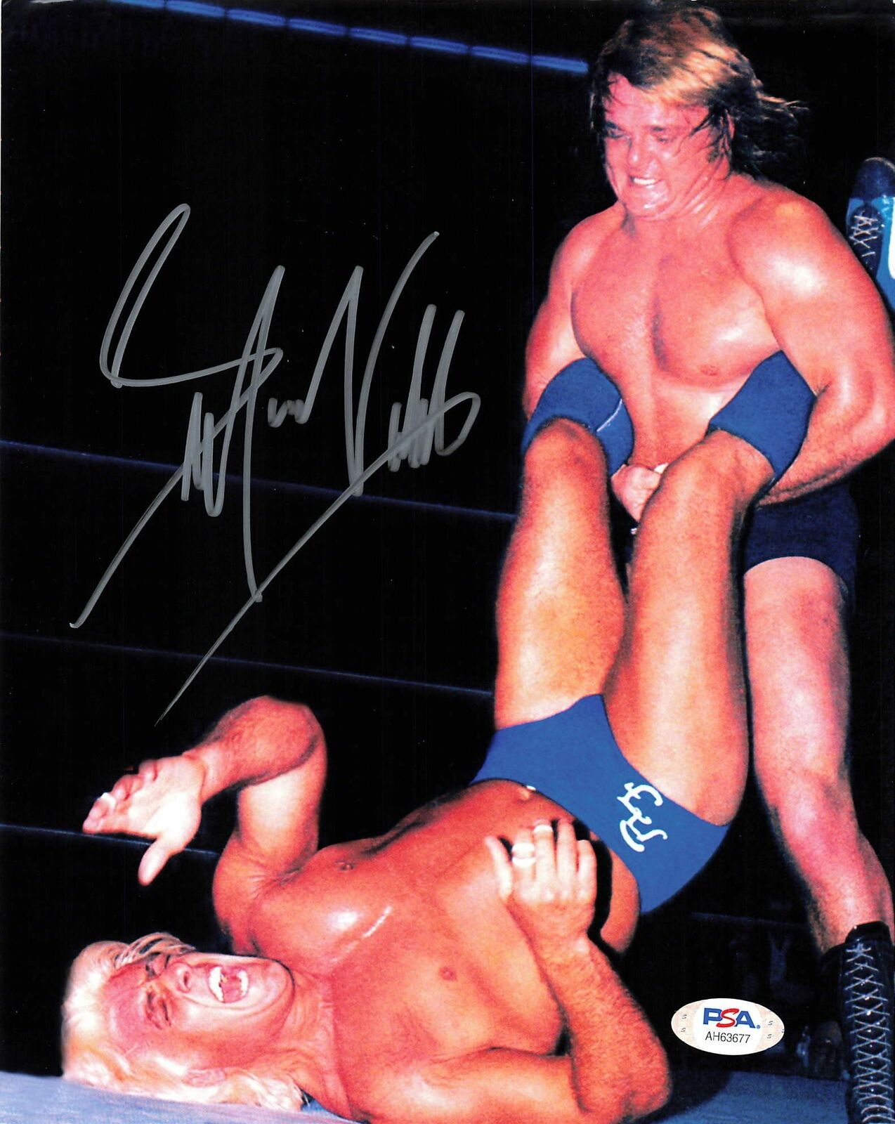 Greg Valentine The Hammer signed 8x10 photo PSA/DNA COA WWE Autographed Wrestlin