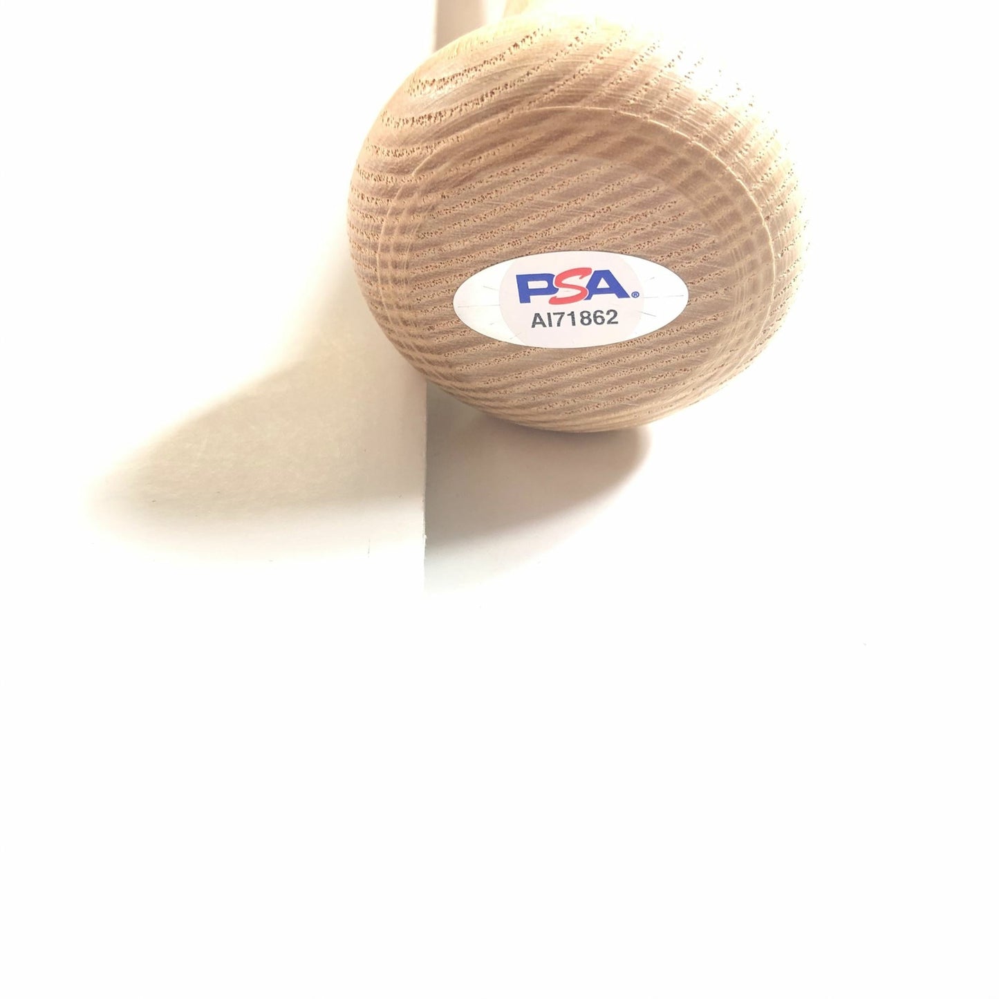 Rich Harden Signed Bat PSA/DNA Oakland Athletics Autographed