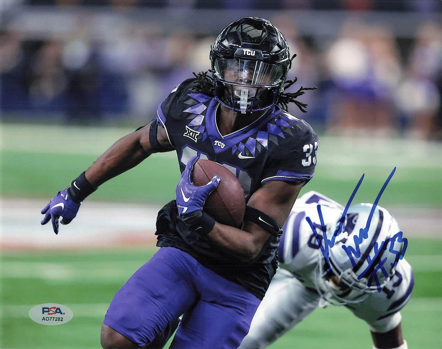 Kendre Miller Signed 8x10 photo PSA/DNA TCU Horned Frogs Autographed