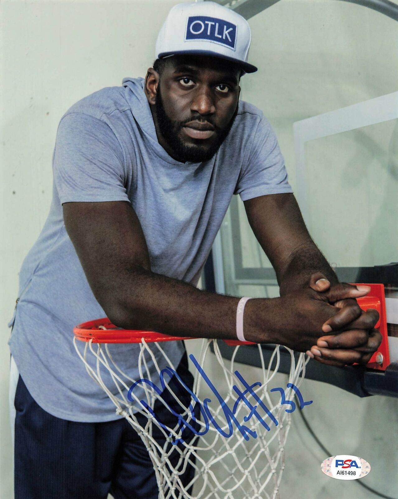 Daniel Ochefu signed 8x10 photo PSA/DNA Villanova Wildcats Autographed