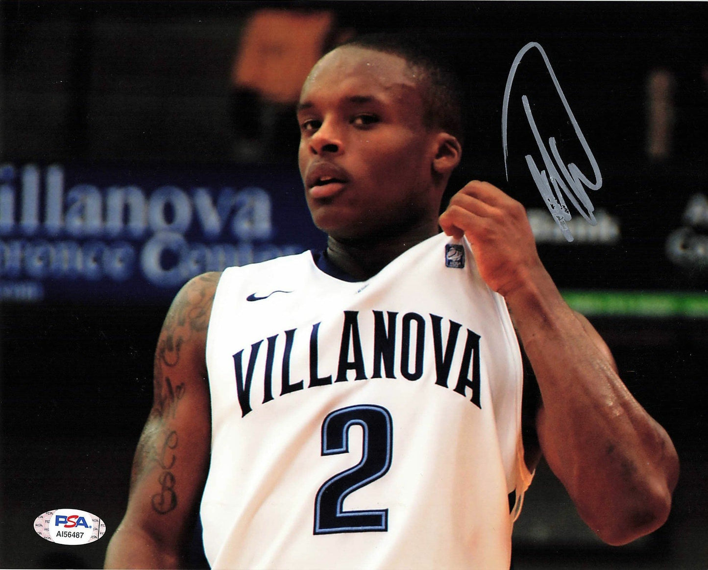 Maalik Wayns signed 8x10 photo PSA/DNA Villanova Wildcats Autographed