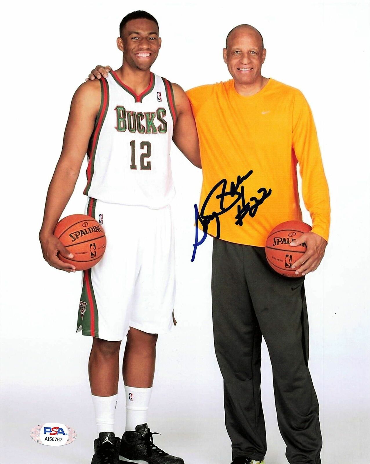 Sonny Parker signed 8x10 photo PSA/DNA Milwaukee Bucks Autographed