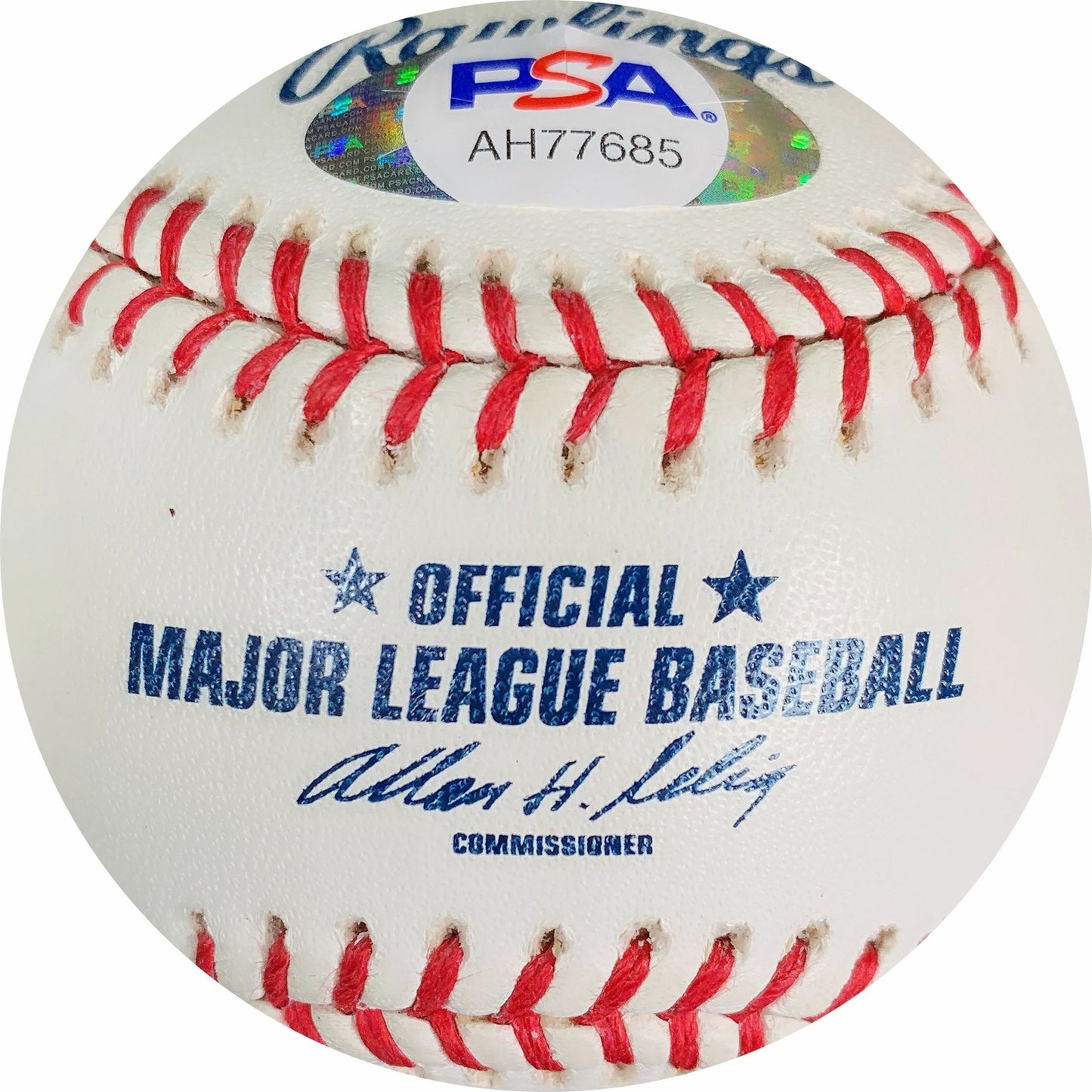 Dan Haren signed baseball PSA/DNA A's D-Backs autographed