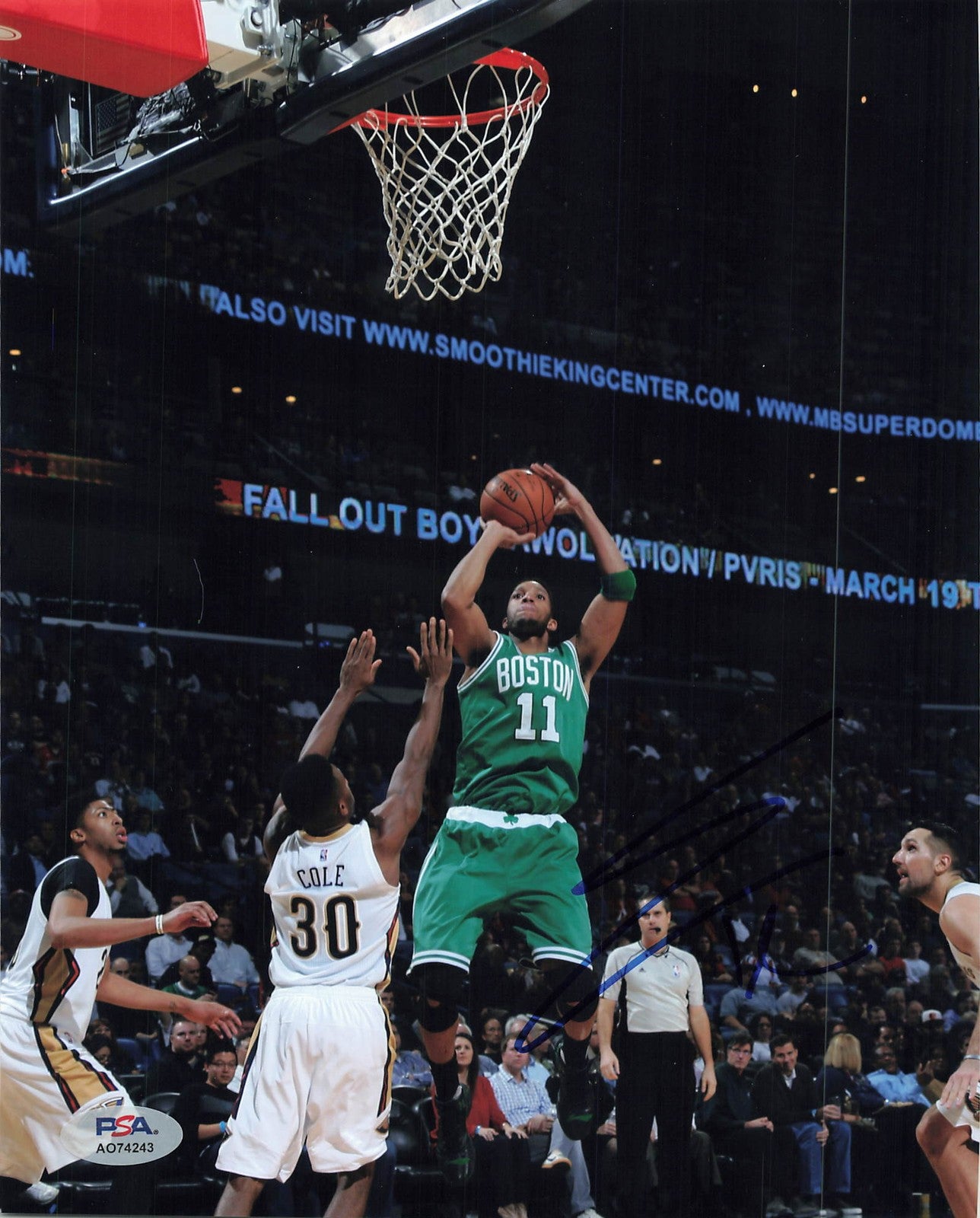Evan Turner Signed 8x10 Photo PSA Boston Celtics
